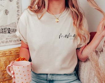 Mama Est. 2026 Shirt, Mother's Day T-shirt, Mama Est. Custom Year TShirt, Gift For Mothers Day, Present For Mom, Cute Mama Tee