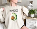 Mamacado Sweatshirt and Hoodie, Baby Announcement Shirt, New Mom Gift, Pregnancy Reveal Shirt, Maternity Shirts, Baby Shower Gift