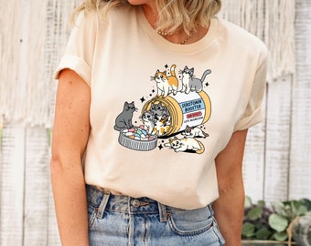 Antidepressant Cat T-Shirt, Cat Mom Shirt, Funny Cat Shirt, Cat Lover Gift, Therapist Shirt, Cat Owner Gift, Mental Health Matter Shirt