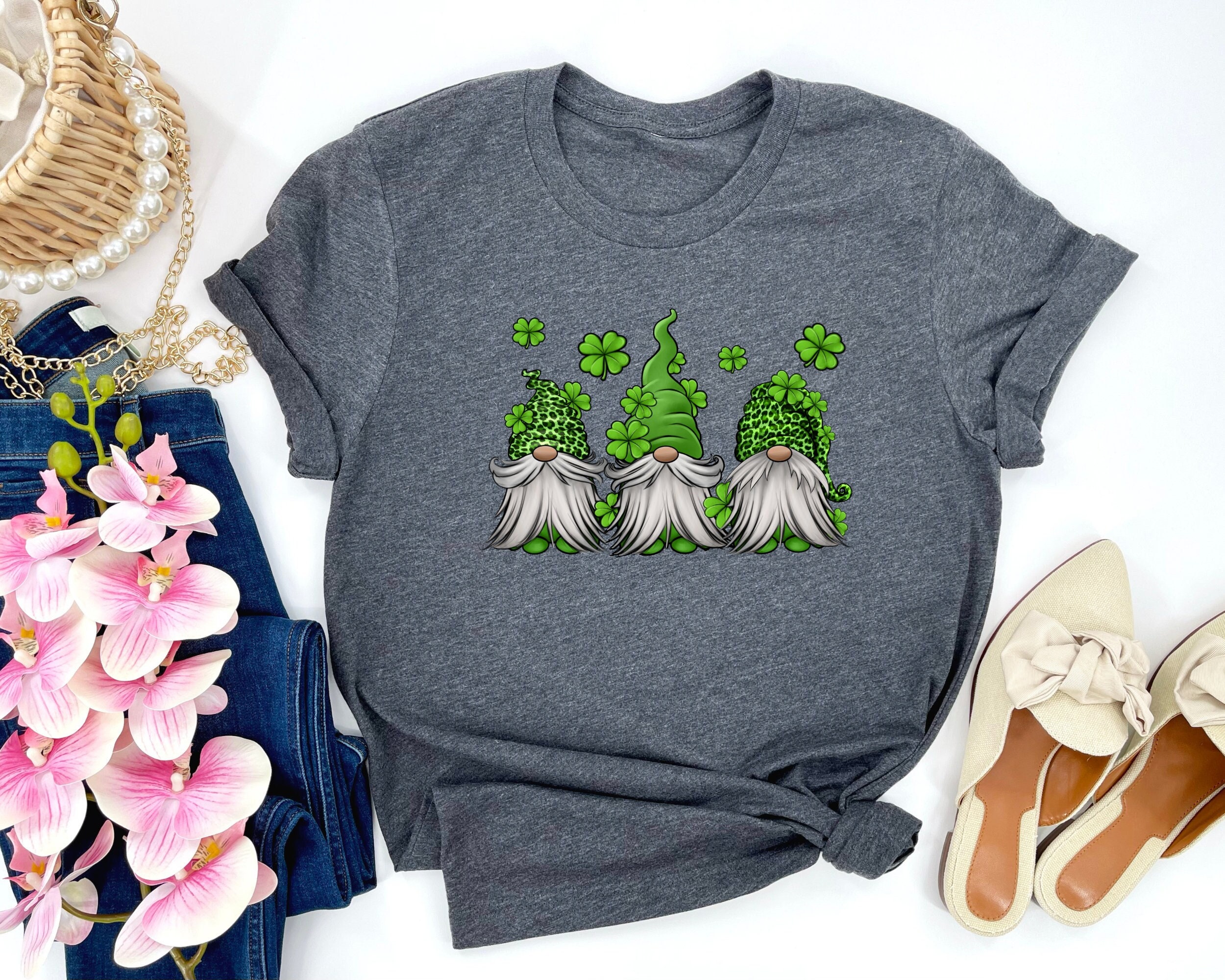 Discover St Patrick's Day Gnomes Shirt