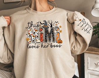 This Mimi Loves Her Boos Sweatshirt and Hoodie, Spooky Mimi Sweatshirt, Spooky Season,Mimi Sweatshirt,Spooky Sweatshirt,Halloween Sweatshirt