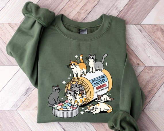 Antidepressant cat shop shirt