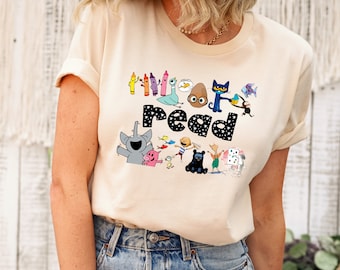 Read Children's Books Teacher T-Shirt, Teacher Life Shirt, Teacher Shirt, Kindergarten Shirt Gift For Teacher