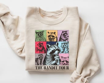 Racoon Drink Coffee Sweatshirt, Racoon Meme Sweatshirt, Funny Racoon Sweater, Funny Trash Panda Shirt, Racoon Lover Shirt, Cozy Racoon Shirt