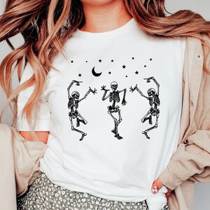 Dancing Skeleton Shirt, Funny Halloween Skeleton shirt, Halloween Party shirt, Halloween Costume shirt