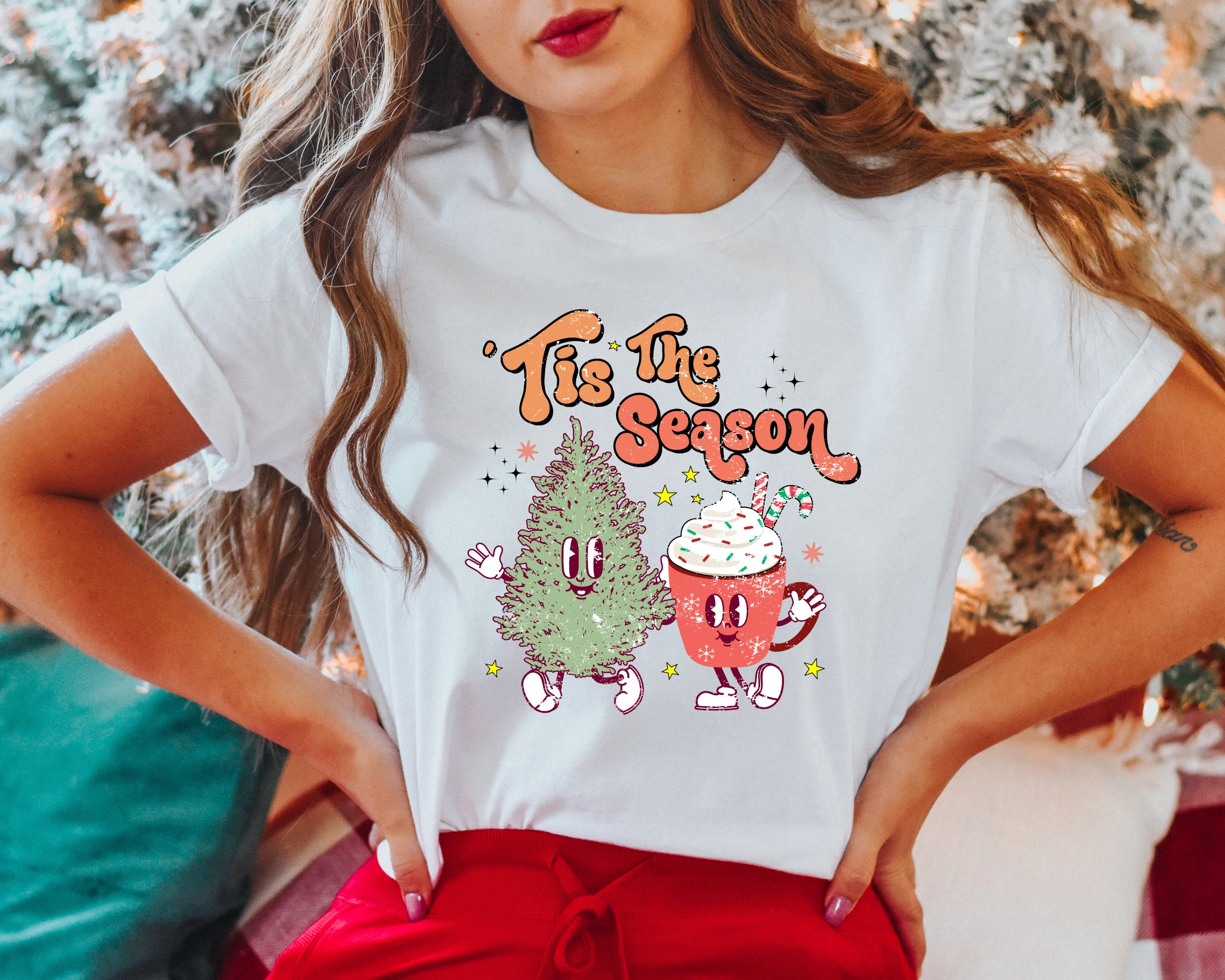 aesthetic christmas shirt