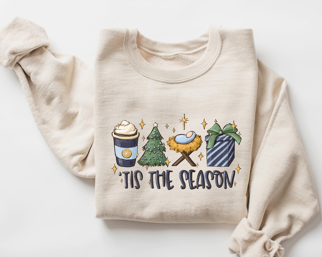 Winter Tis the Season Red Long Sleeve main image 1