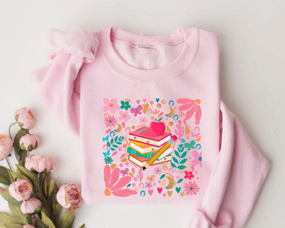 Groovy Teacher Sweatshirt Floral Shirt Retro Floral Shirt Teacher Life T-Shirt Best Teacher Floral Shirt Teacher Gifts Teacher Appreciation