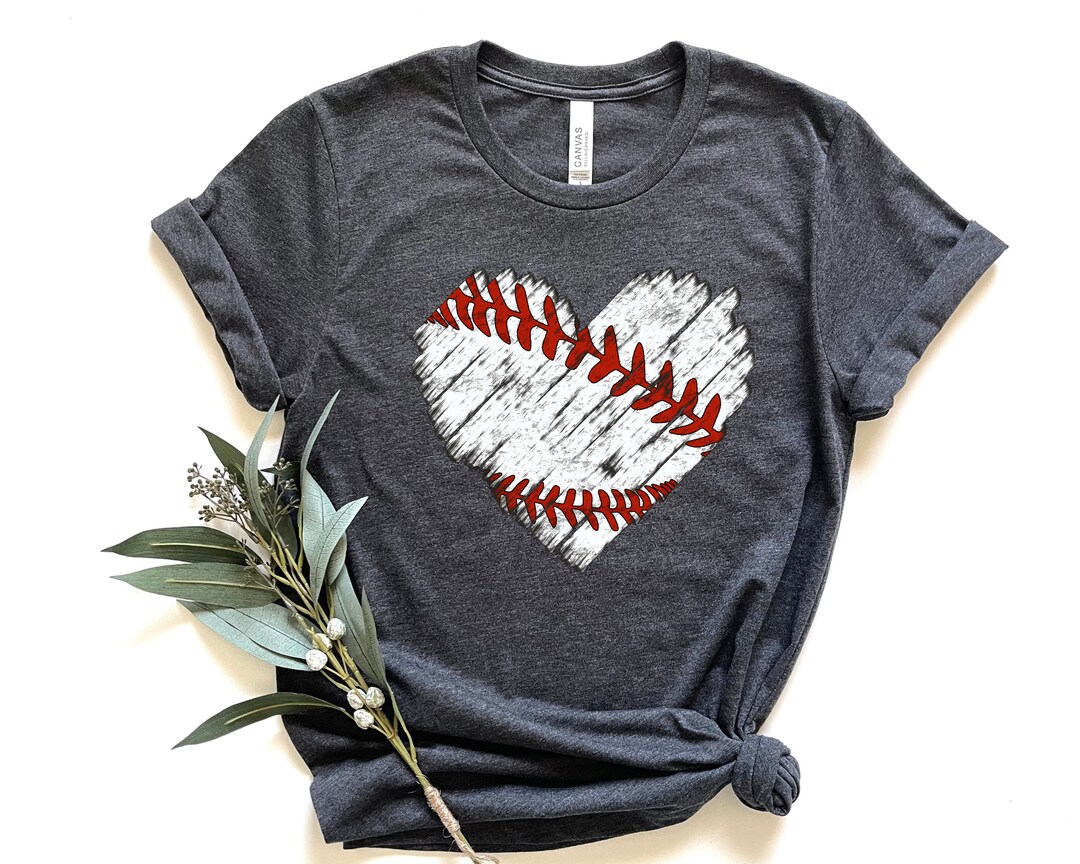Blue Baseball Heart For Baseball Lovers Sweatshirt