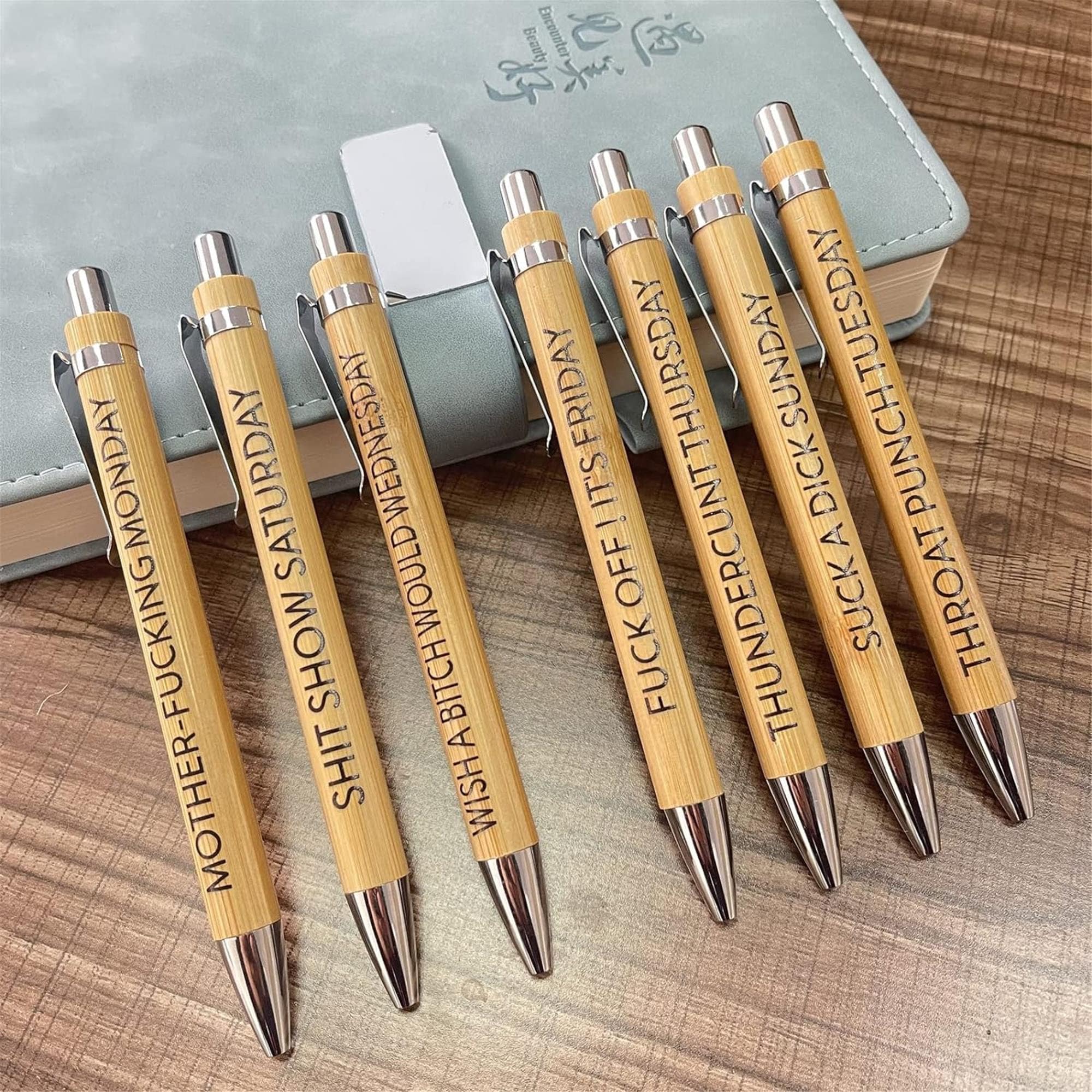 The Shit Show Pens, Welcome to the Shit Show Pen Set, Funny Pens for Adults  Swearing, Funny Pens Swear Word Daily Pen Set, For Student Gift Stationery