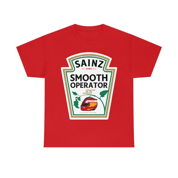 Sainz Smooth Operator Classic T-Shirt , Tee Unisexe Heavy Cotton