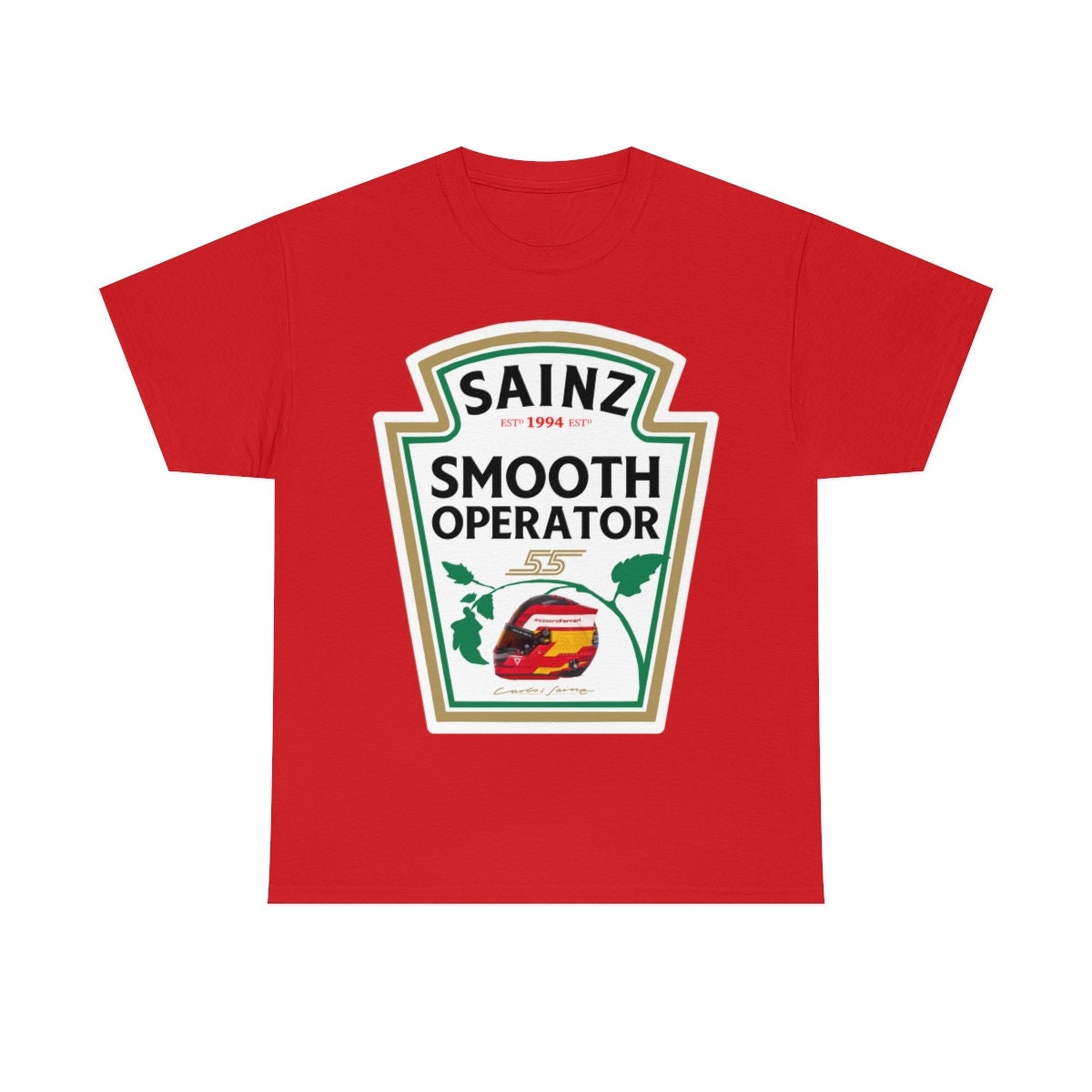 Sainz Smooth Operator Classic T-shirt , Unisex Heavy Cotton Tee