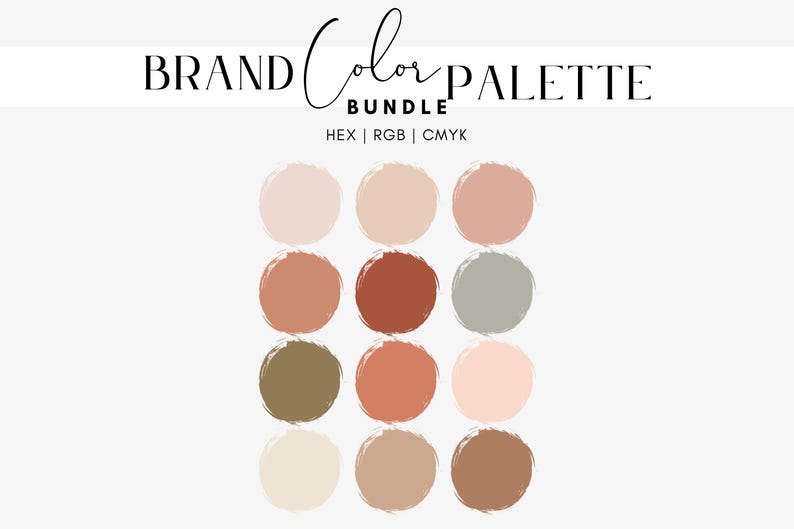 Fall Color Rdb Soft Fall Color Palette, Earthy Boho Autumn Brand Colors, Peach ...