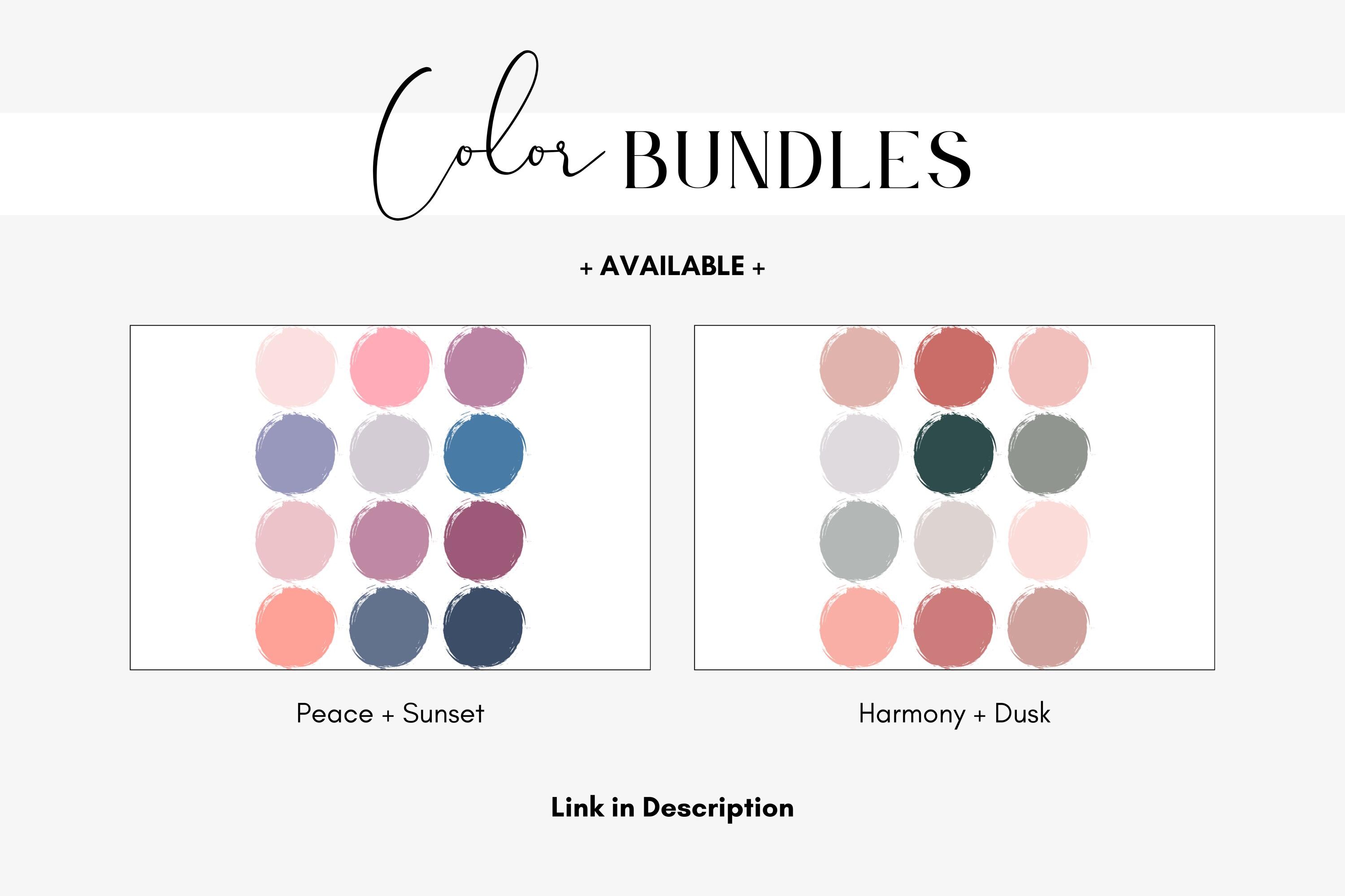 Dusk and Sunset Color Palette for Branding, Mauve Taupe, Copper ...