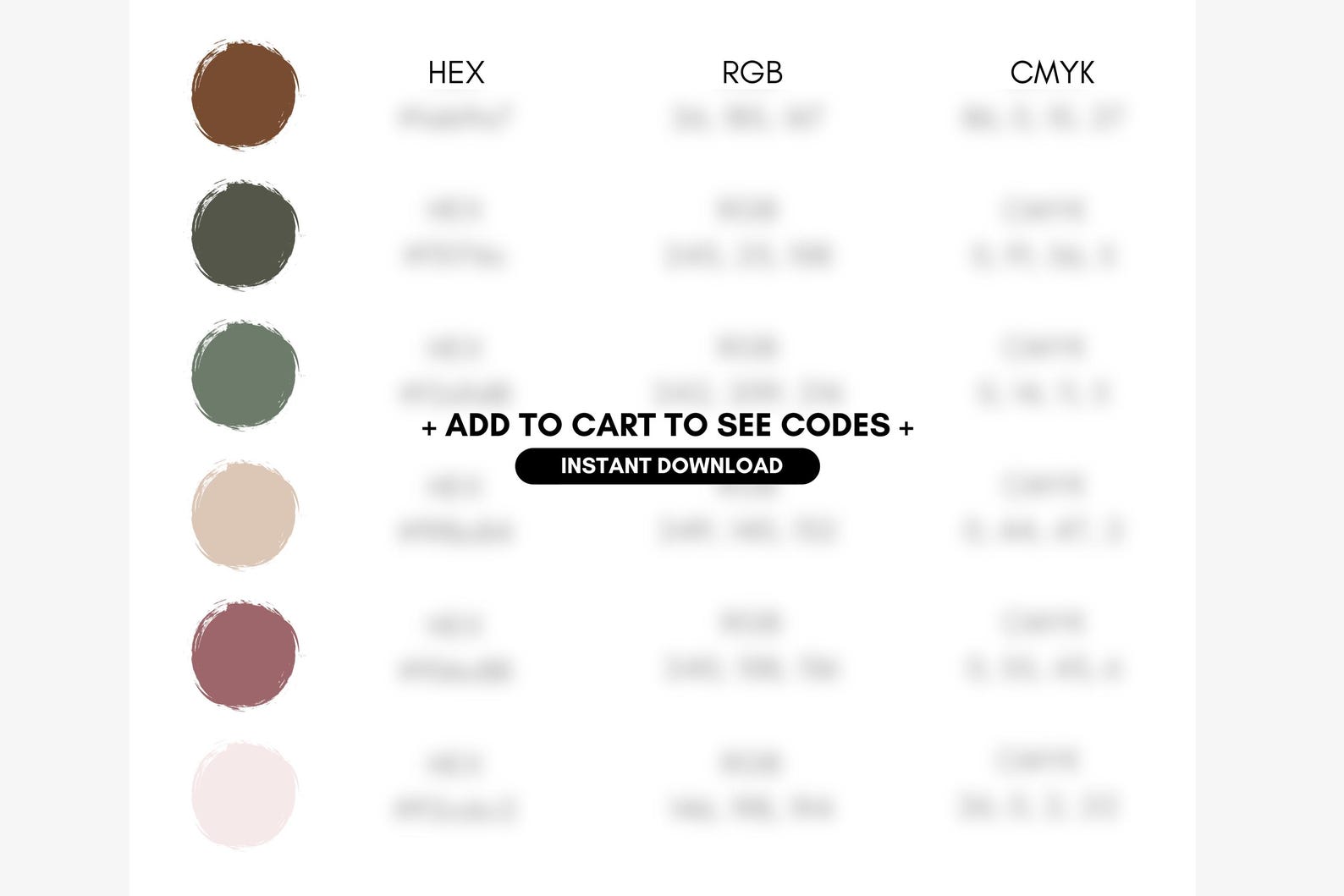 Autumn Color Palette, Small Business Branding, Chestnut Brown, Olive ...