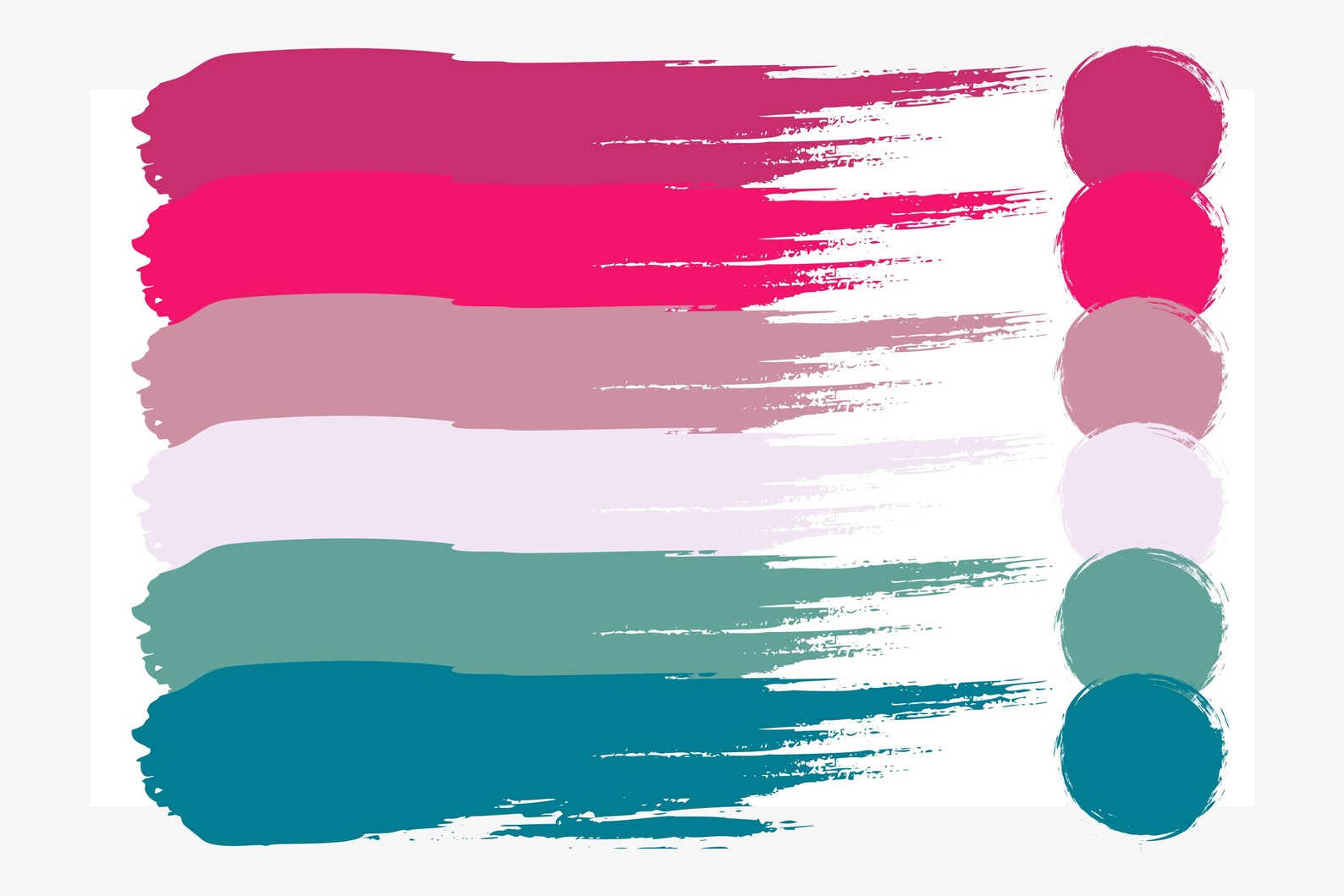 Peony Blue Color Code Bright Peonies Color Palette for Custom Branding, Website Design, Logos ...
