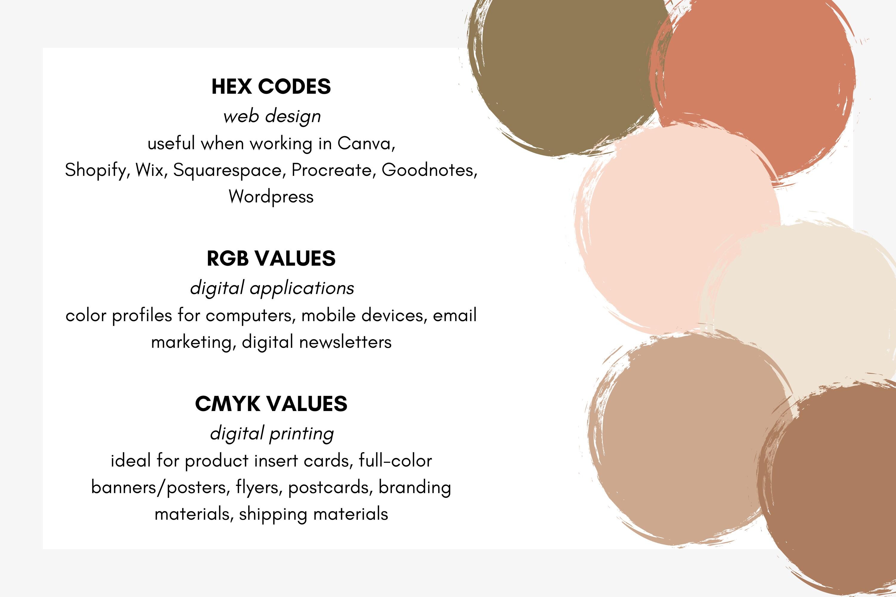 Soft Autumn Color Palette for DIY Branding Design, Fall Brand Colors ...