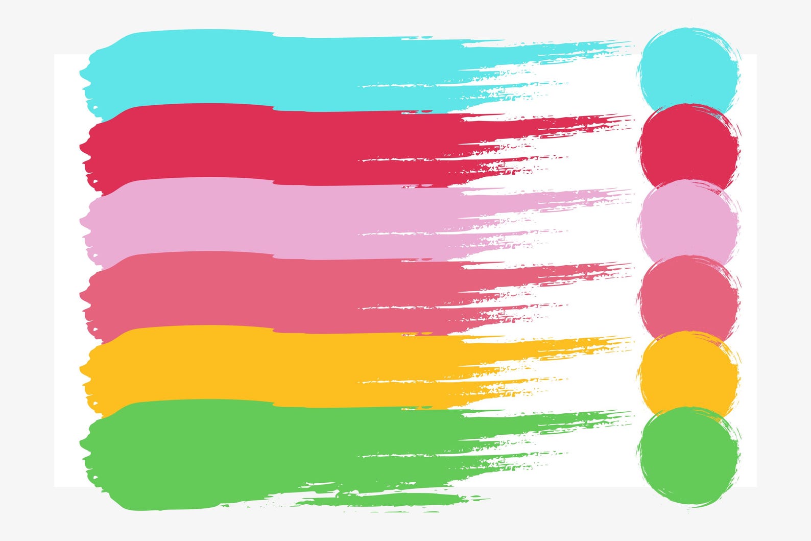 Pop Color Schemes Pop Art Color Palette for Small Business Branding, Bright Color Scheme ...