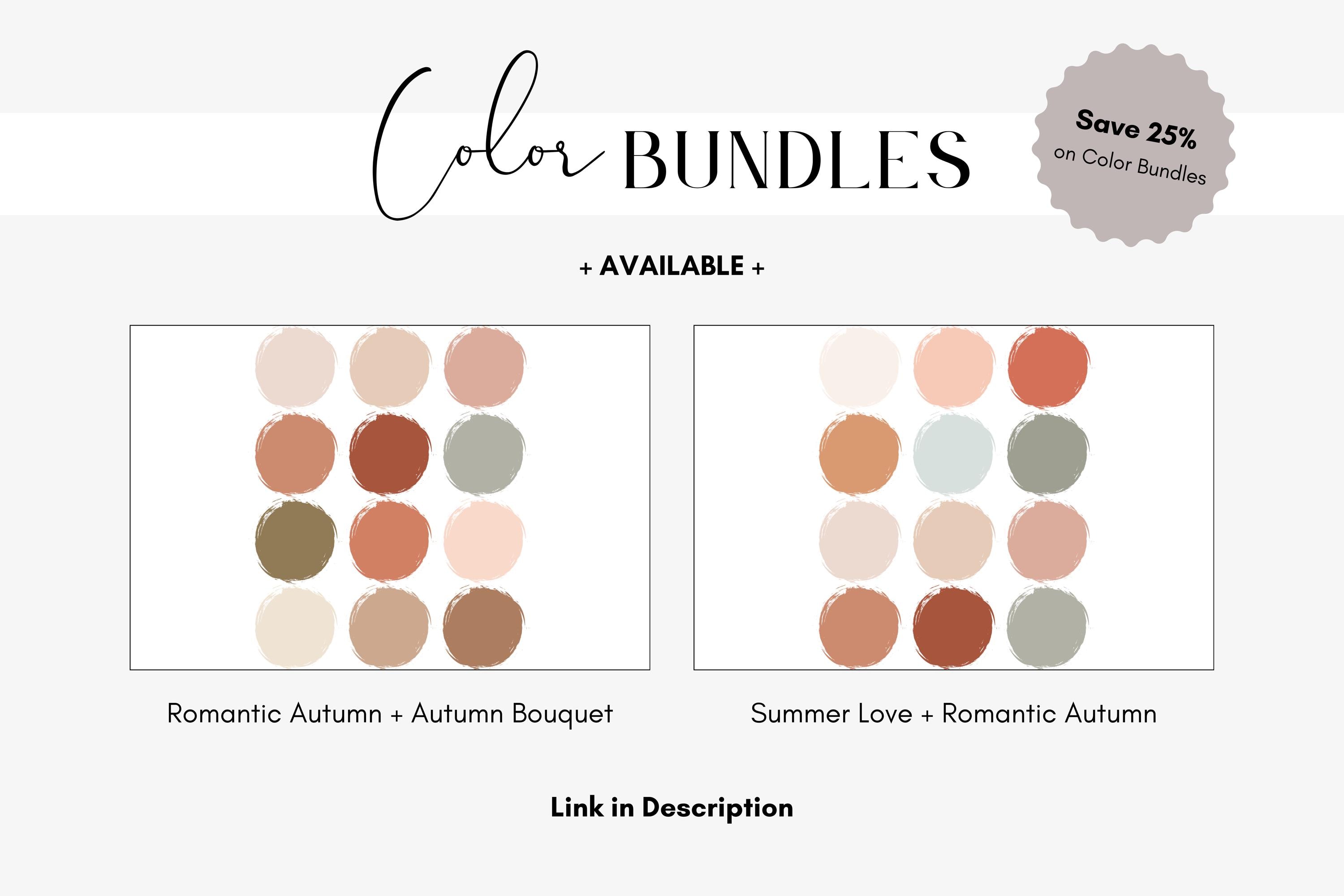 Natural Color Palette, Sage Green, Olive, Matcha, Champagne, Tan, Burnt ...
