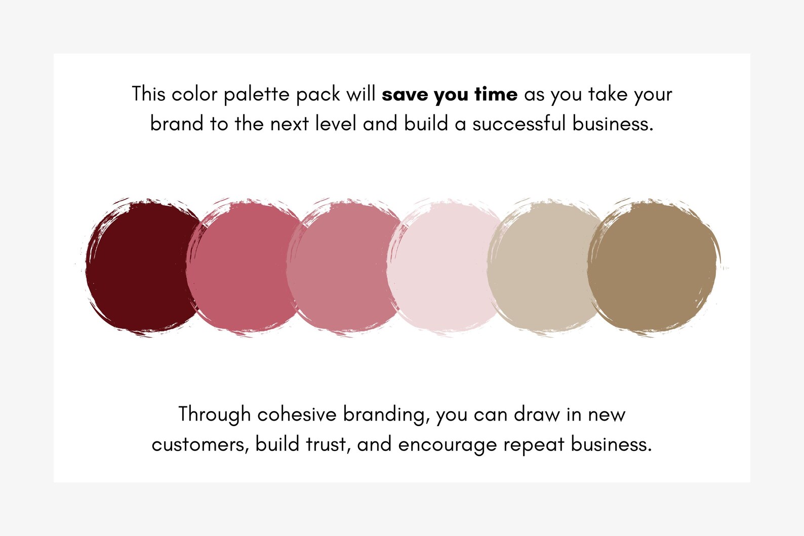 Love Letters Color Palette, Burgundy, Rouge, Rusty Rose, Light Pink ...