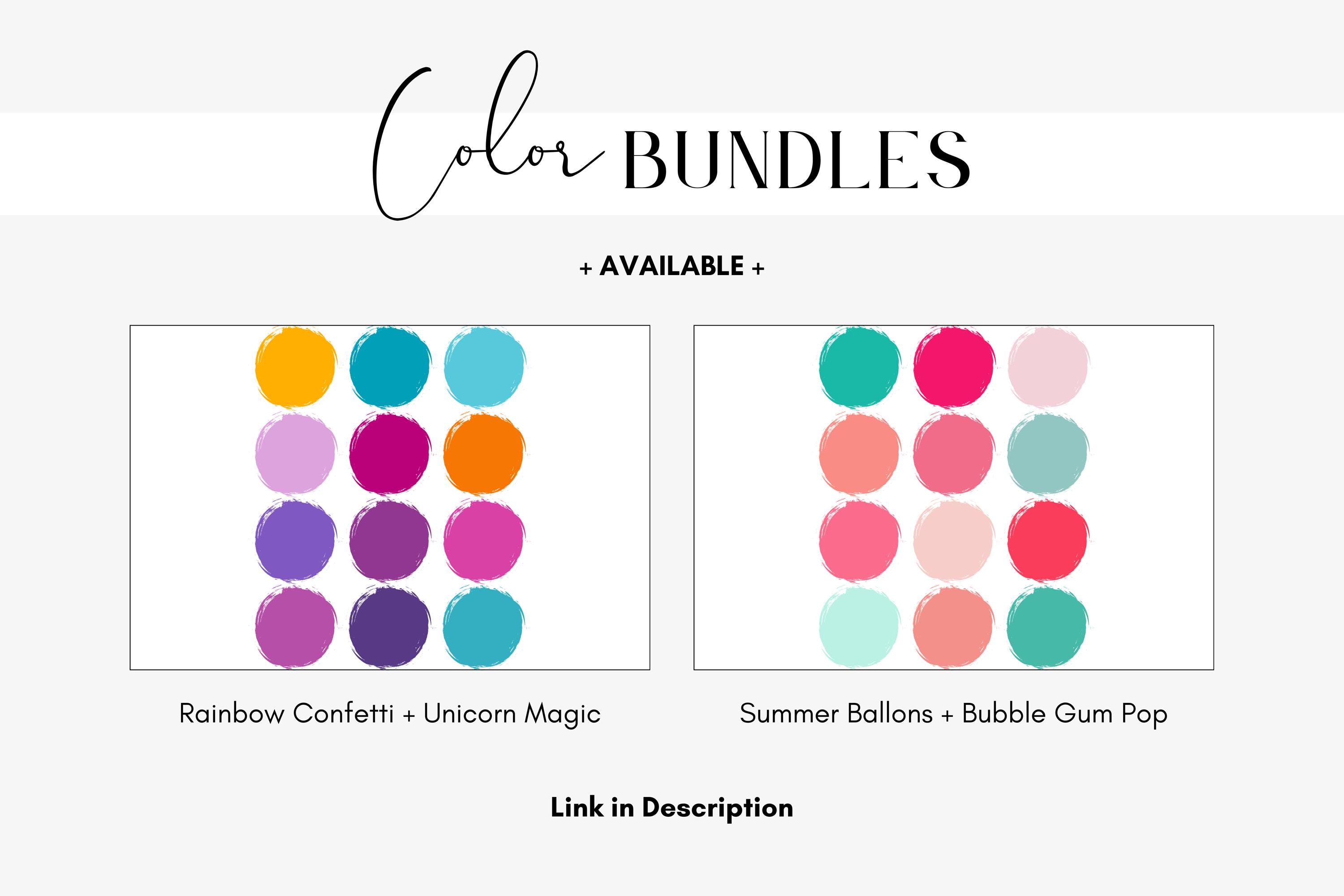 Bright Birthday Theme Color Palette for Branding Design, Marigold ...