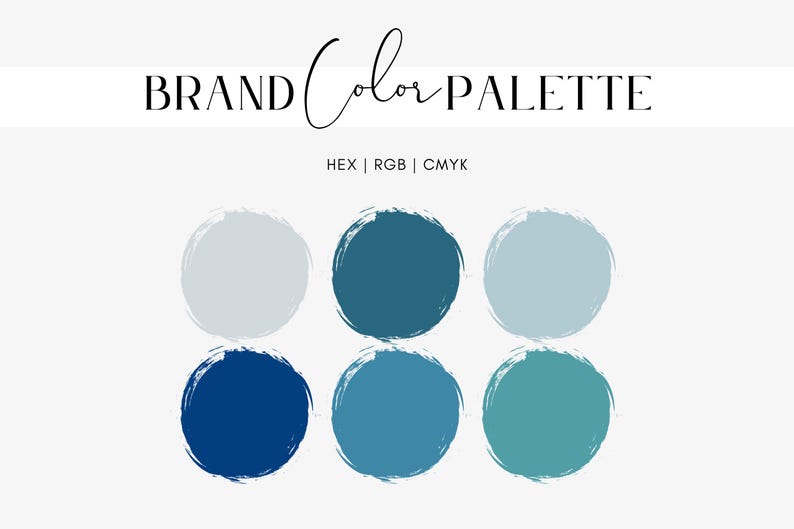 Riptide Color Palette, Water Themed Branding, Silver, Aqua, Ice Blue ...