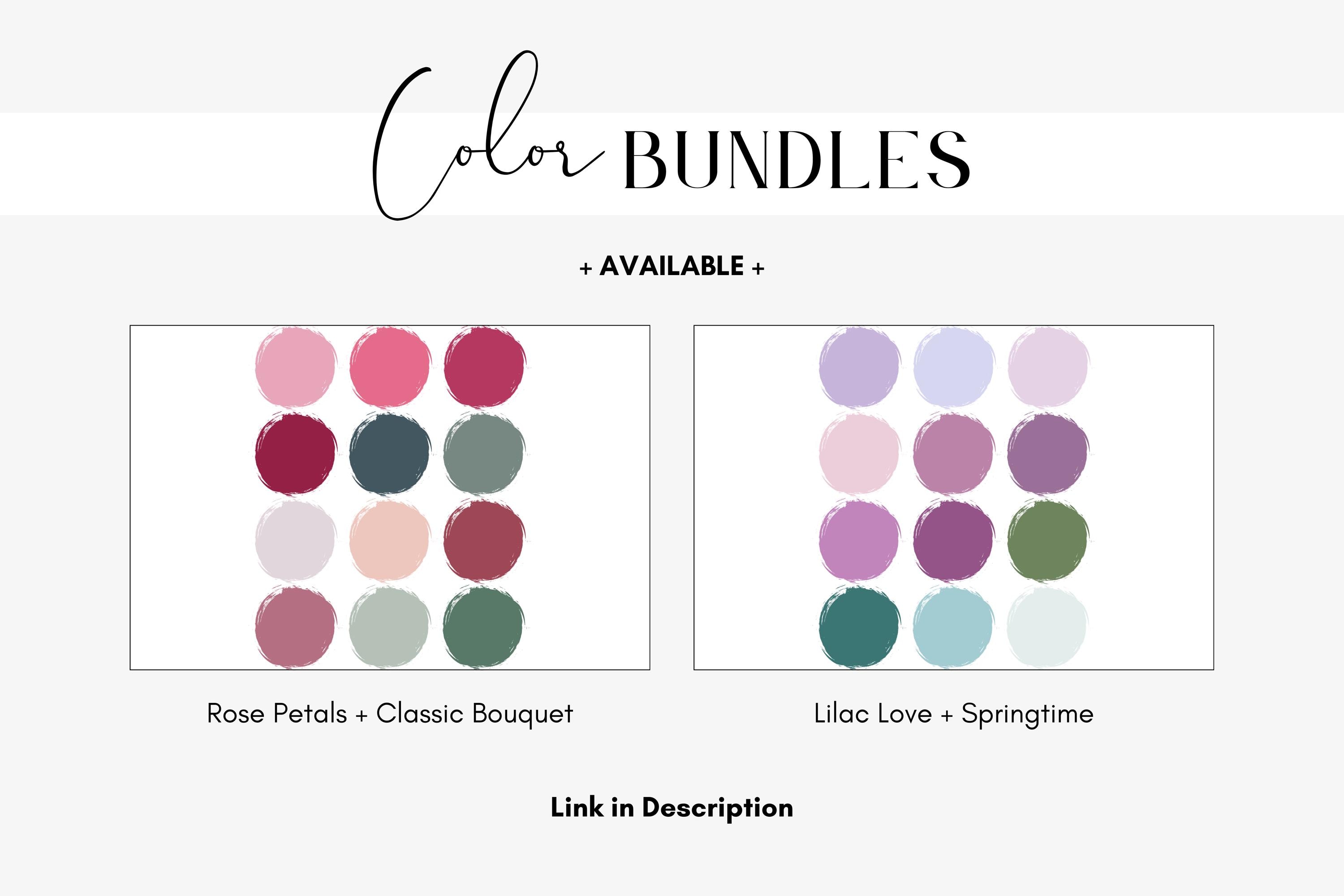 Peony Color Code English Garden, Peony Color Palette, Emerald Green, Mint, Blush Pink ...