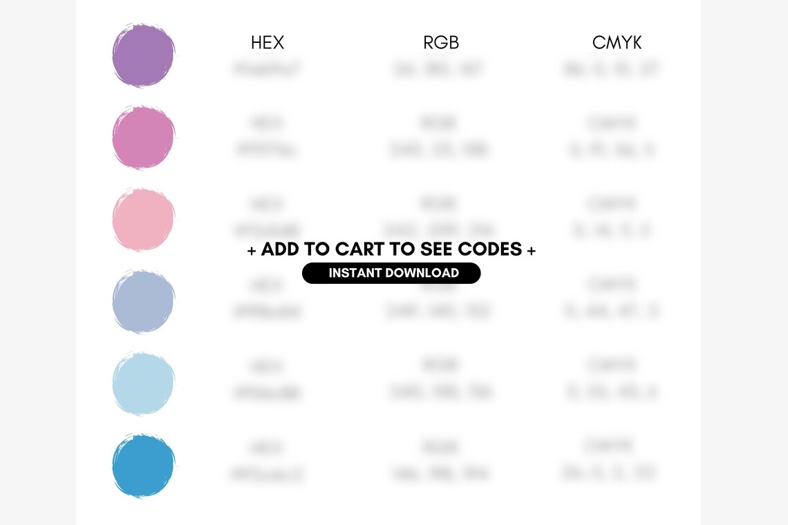 Cotton Candy Color Palette, Digital Branding Design, Soft Brand Colors ...