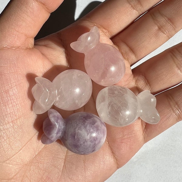 Natural Candy Quartz Craving | Candy Crystals Craving | Crystal Hand Carving | Healing Crystal | Natural Crystal | Amazing Crystal Gift