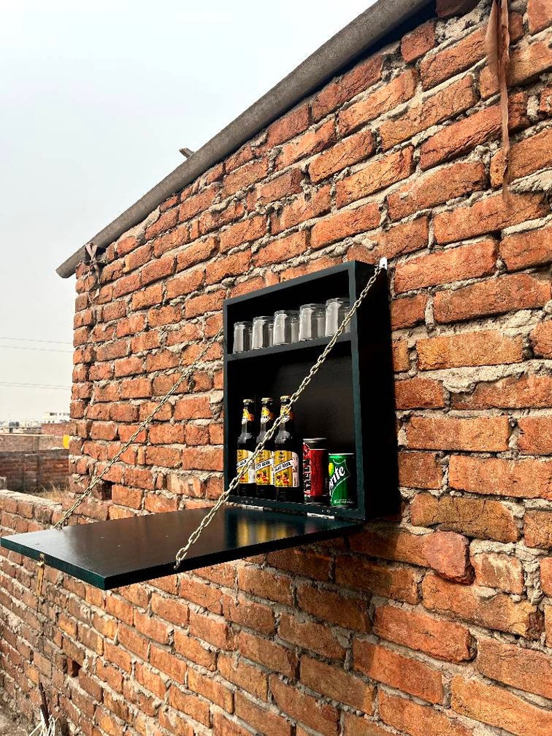 Handcarved Bar Wall Drop Down Bar Down Carved Outdoor Etsy