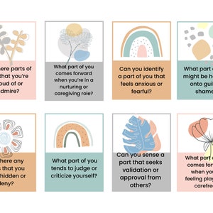 Flashcards voor interne familiesysteemtherapie