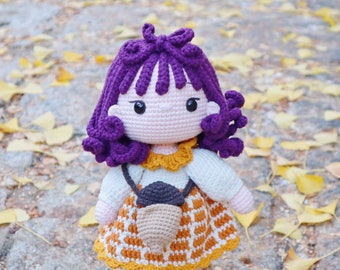 SA Autumn Doll, Crochet dolls, Crochet pattern, Amigurumi Doll, Amigurumi pattern, Dolls for girls