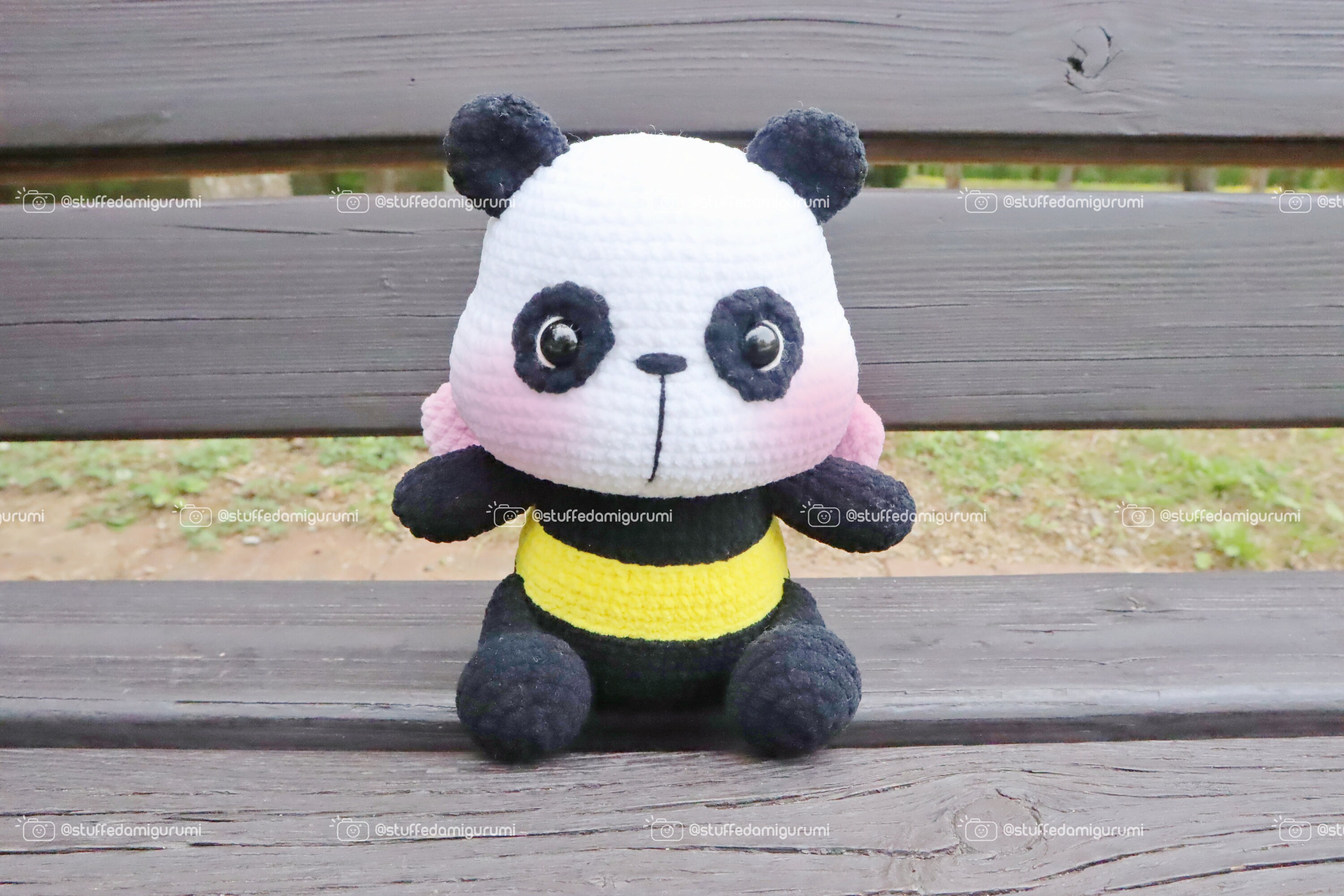 FUBAO かぎ針編みパンダあみぐるみ（PDFファイル） - Etsy 日本