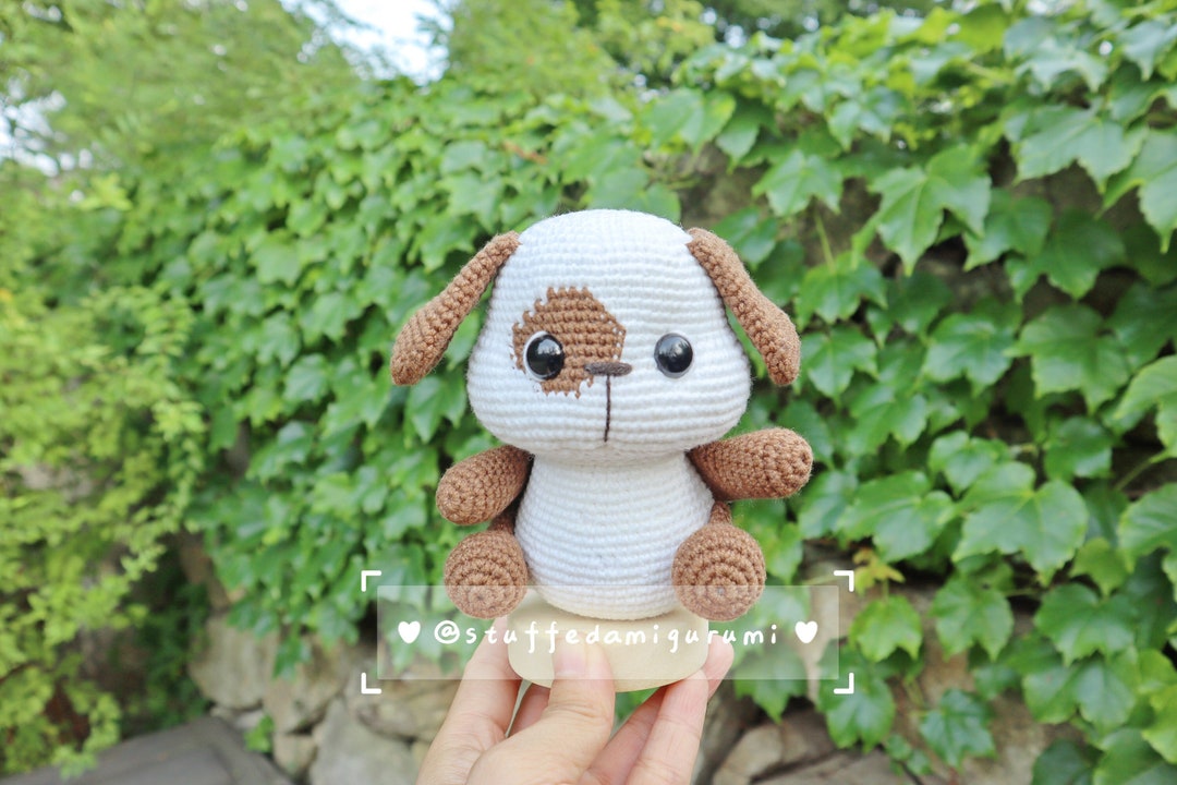 ROZE the Puppy Crochet Pattern Crochet Puppy Crochet Dog Etsy