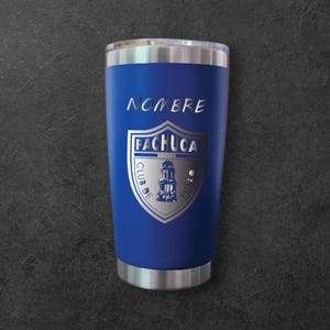 CF Pachuca Laser Engraved Tumbler, Vaso Termico Grabado de Pachuca