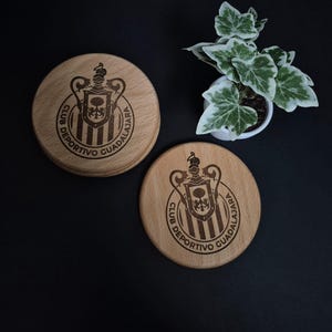 Club Deportivo Guadalajara Coasters/Portavasos - Set of 4