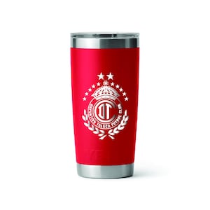 Club Deportivo Toluca Laser Engraved Tumbler, Vaso Termico de Toluca