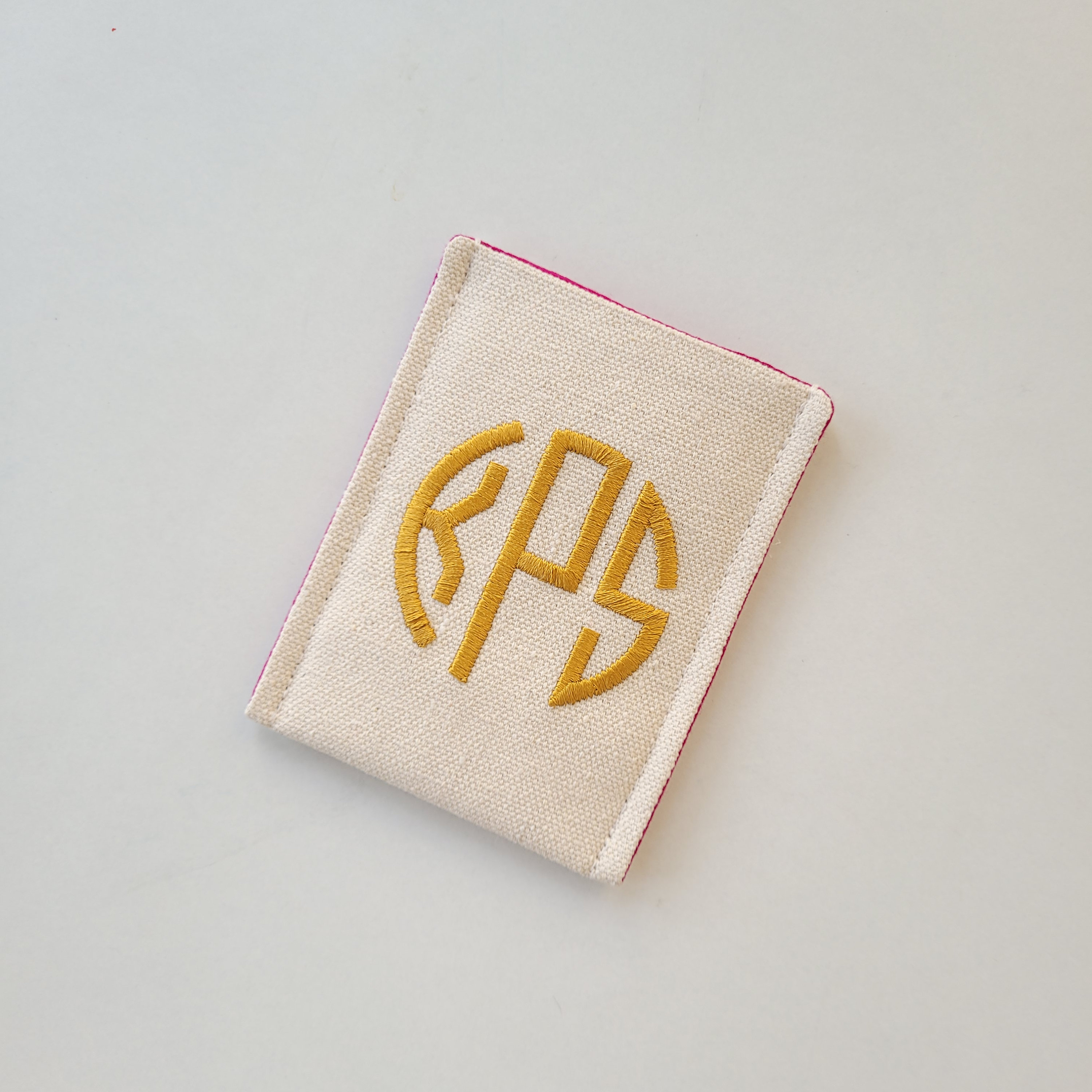Monogram Birth Control Pill Case Sleeve, Small Monogram Money Pouch