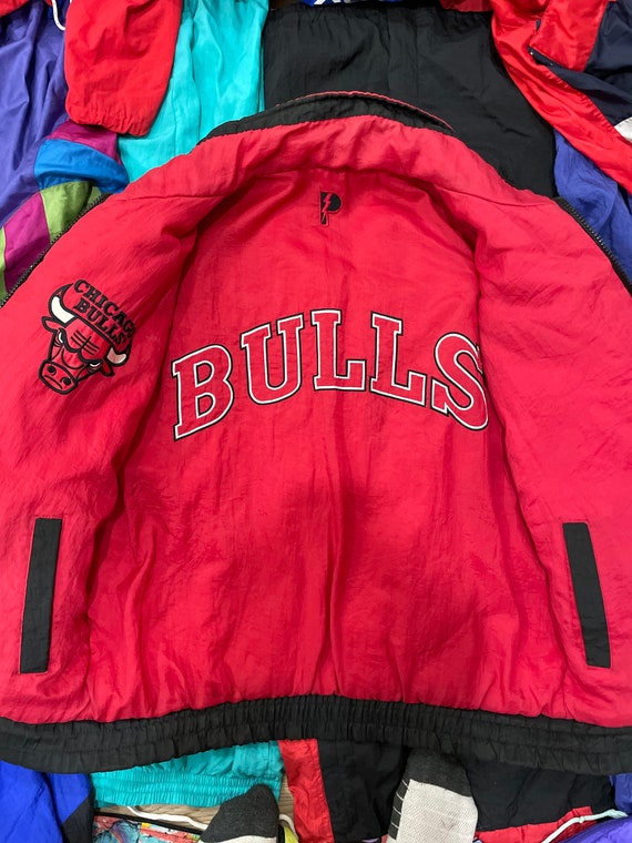 BULLS ブルズ ウォームアップ ジャケット 90s 韓国製 PRO PLAYER プロ