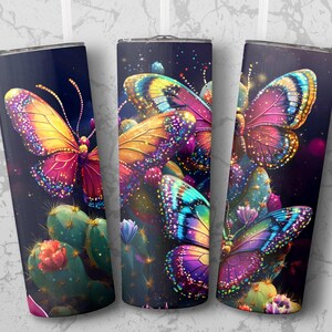 Vibrant Butterfly Digital Art Print, Bright Colorful Wall Decor, Butterfly Artwork for Home, High-Resolution Download, Unique Gift Idea