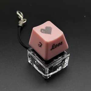 Love Connection - &quot;I Love You So Much&quot; Key Switch Tester | Keychain | Fidget Toy | Gift for Her | Valentine Gift | Mother day&#39;s gift