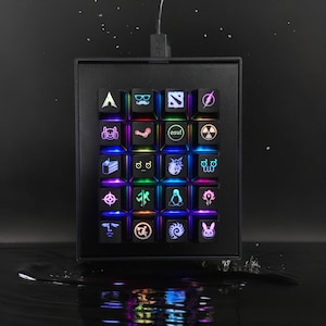 Personalized Backlit Keycap with 70 Icon Options | Custom Keycap | Cherry OEM Key | Gift for him/her | Gamer Gifts | Cherry MX keycaps