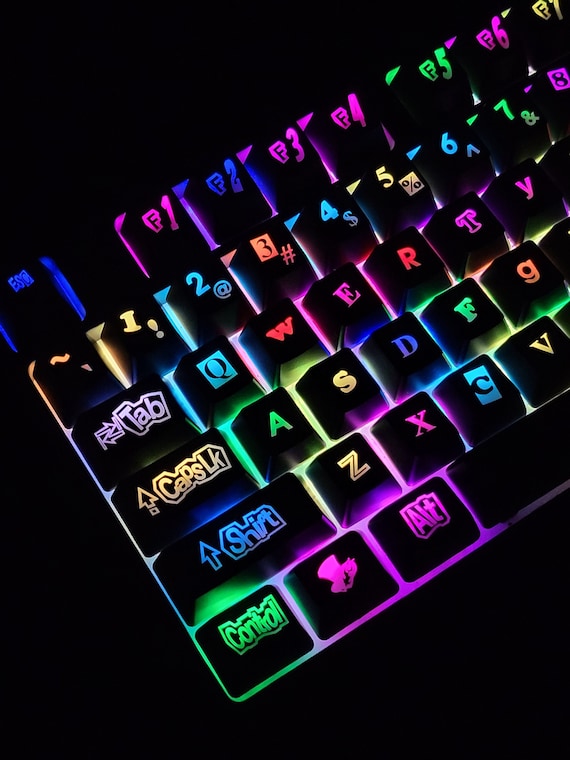 ペルソナ5 アニメテーマ バックライト付きキーキャップセット | アニメ