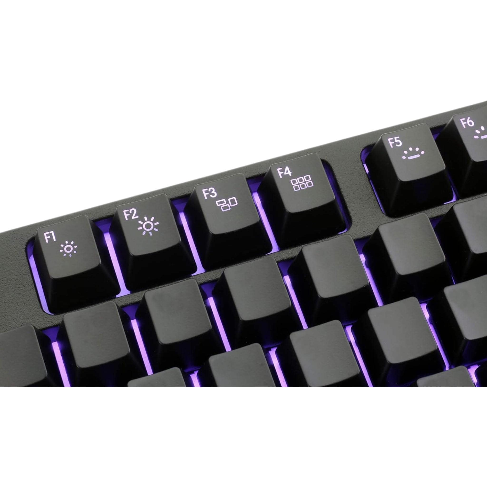 Mac Media Functie Sneltoets Sneltoets (F1-F12) Verlichte Keycap Mod Pack | R4: 1 x 1 | OEM-profiel | Zwart of gebroken wit | Gepersonaliseerde keycaps |