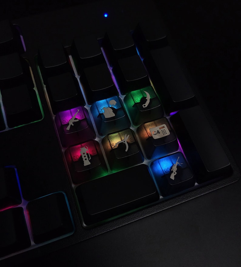 Custom Shooting Game Weapon Keycap | CSGO Keycaps | COD Keycaps ...