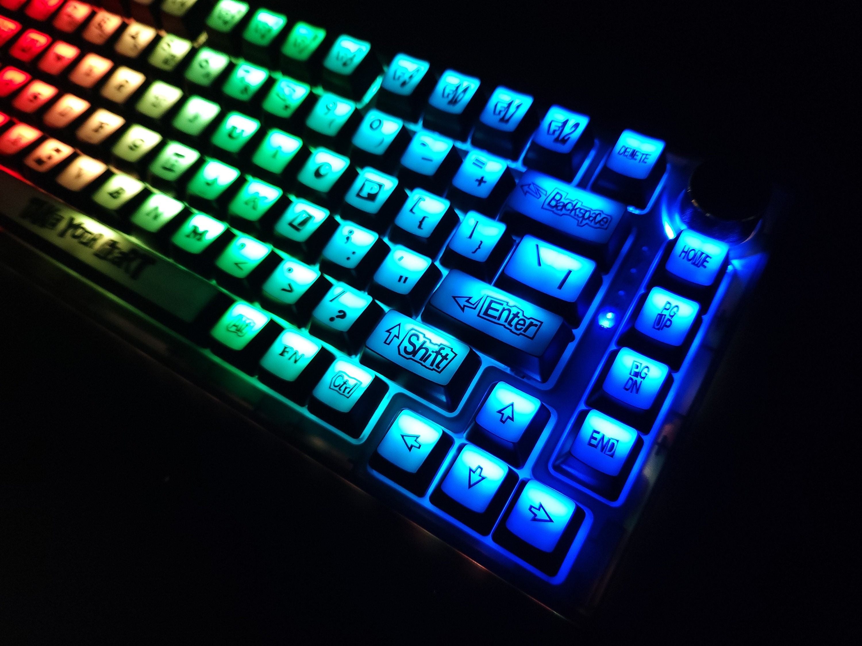 Custom P5 Theme Inverted Pudding Keycap Set Anime Keycap Etsy UK