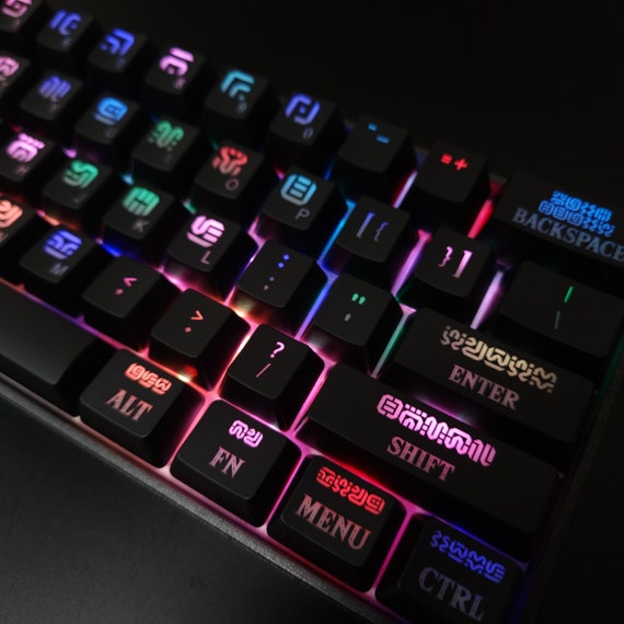 The Legend of Zelda - Sheikah Large Print Alphabet Backlit