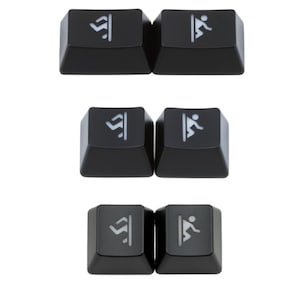 Backlit Portal Keycap Set x 2 pcs | R1 1u | R1 1.25U | R1 1.5U | for Mechanical Keyboard