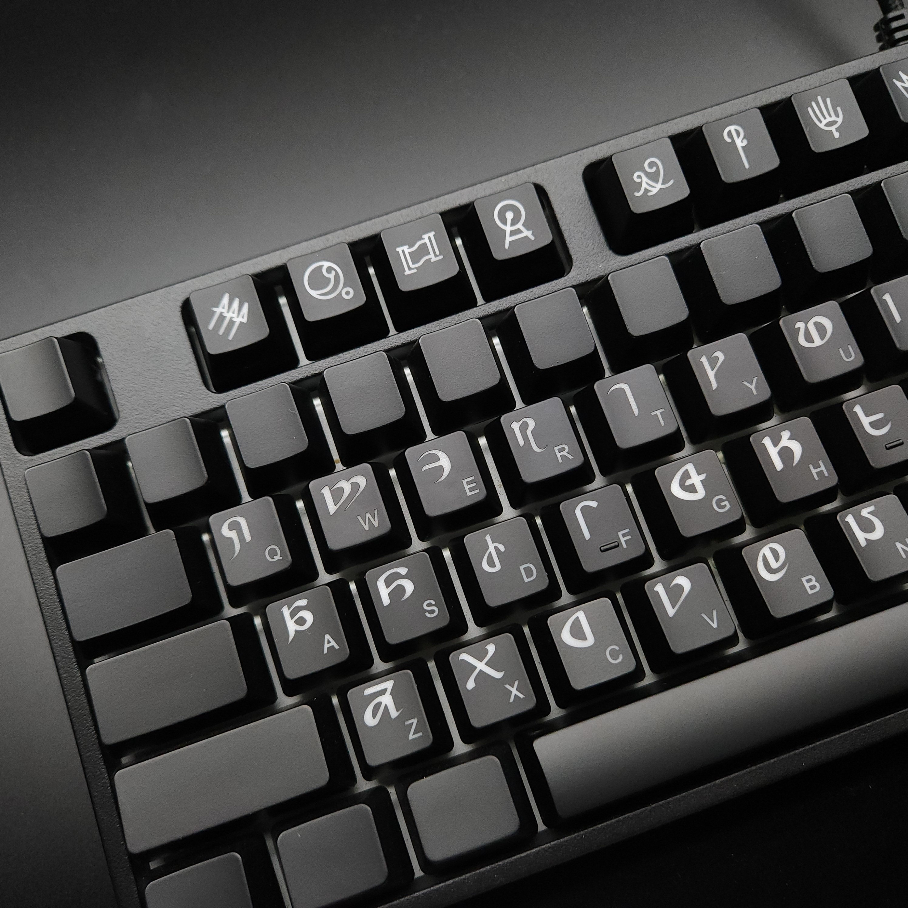 FFXIV Eorzean Alphabet Backlit Keycap Set (26 Keycaps) - Etsy