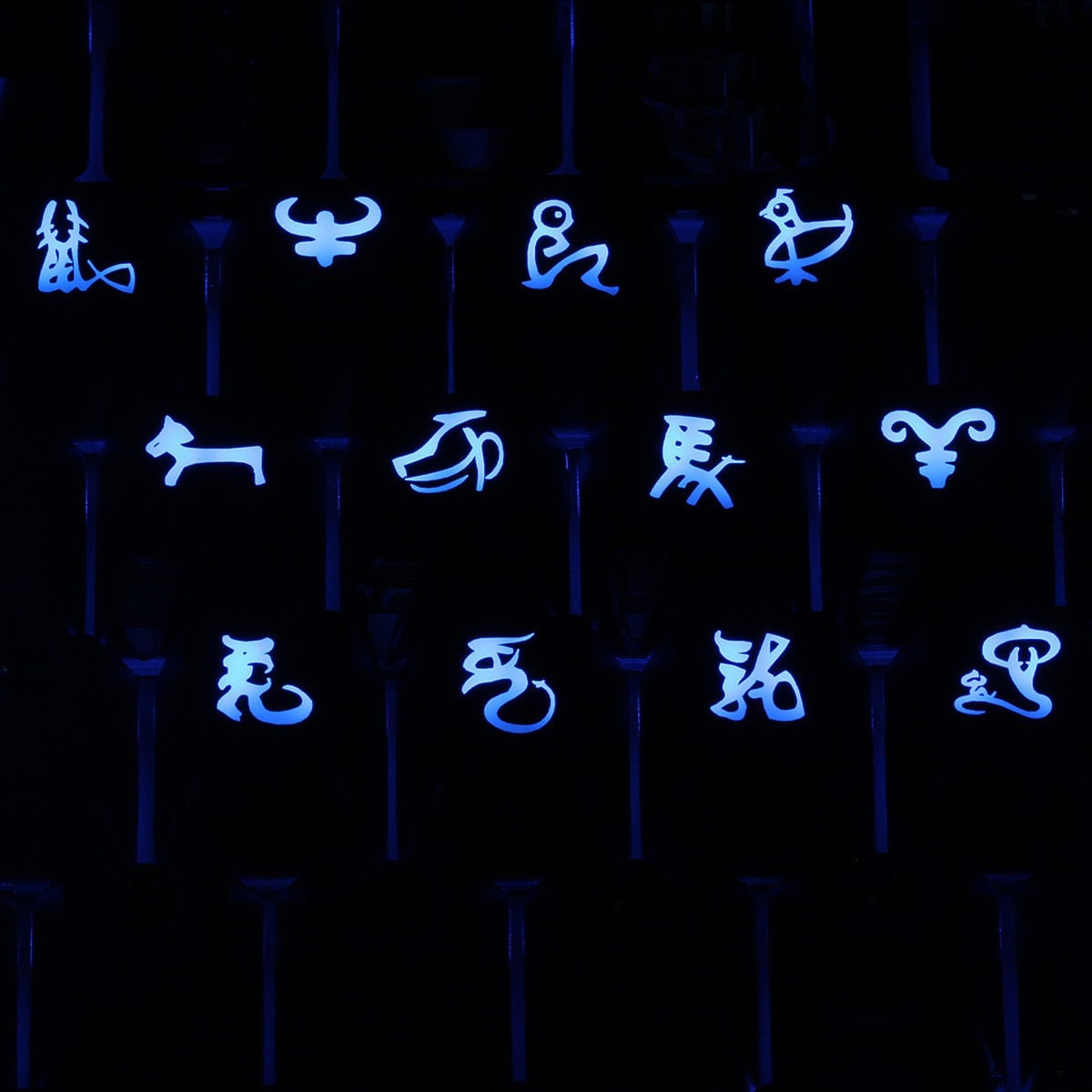 Chinese Zodiac Backlit Keycap | R4 1x1  | Anime Keycaps | Gaming Keyboard Keycaps | Mechanical Keyboard | Custom keycap | Gift for him